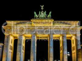 Brandenburger Tor in Berlin HDR