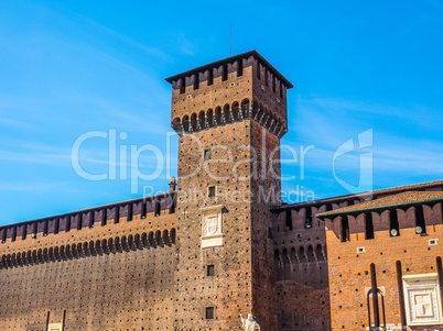 Castello Sforzesco Milan HDR