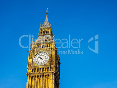 Big Ben in London HDR