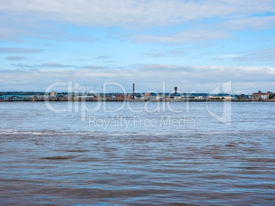 View of Birkenhead in Liverpool HDR