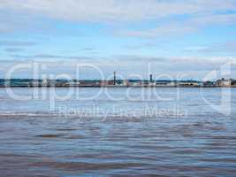 View of Birkenhead in Liverpool HDR