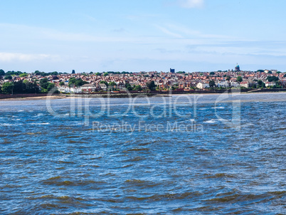 View of Birkenhead in Liverpool HDR