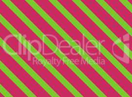 Diagonale Streifen pink grün