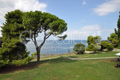 Meer bei Rovinj, Istrien, Kroatien