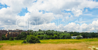 English country landscape HDR