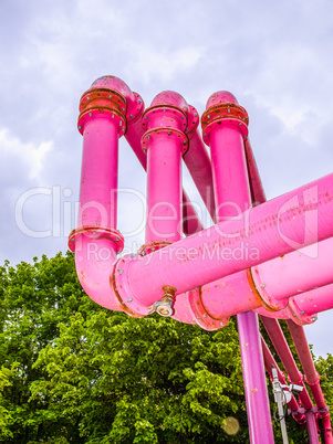 Berlin water pipes HDR