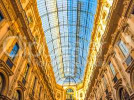 Galleria Vittorio Emanuele II in Milan HDR