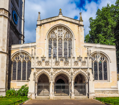 St Margaret Church in London HDR