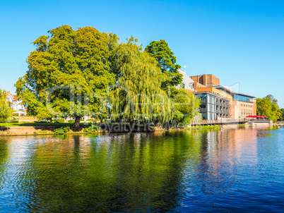 River Avon in Stratford upon Avon HDR