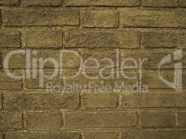 Red brick wall background sepia