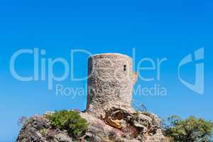 Wachturm auf der Insel Mallorca