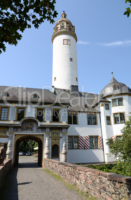 Schlossturm in Frankfurt-Höchst