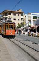 Straßenbahn in Port de Soller, Mallorca