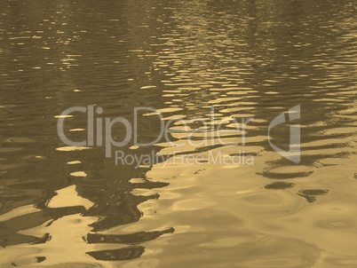 Water background sepia