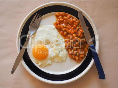 Vegetarian English breakfast