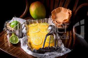 Mango Lime ice