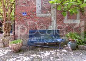 Bench for lovers, Liege, Belgium