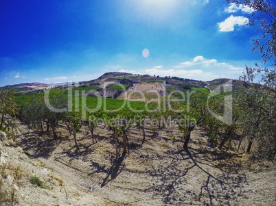 Landschaft Sizilien