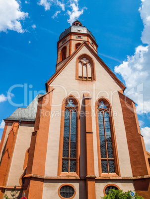 St Stephan church Mainz HDR