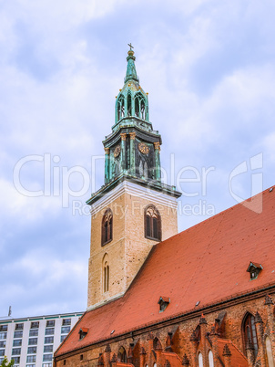 Marienkirche in Berlin HDR