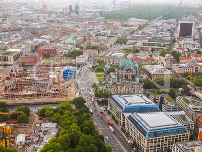 Berlin aerial view HDR