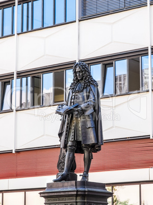 Leibniz Denkmal Leipzig HDR