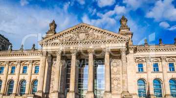 Reichstag in Berlin HDR