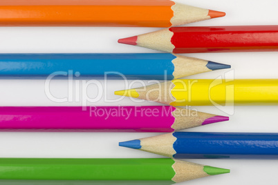 Crayons as background picture.