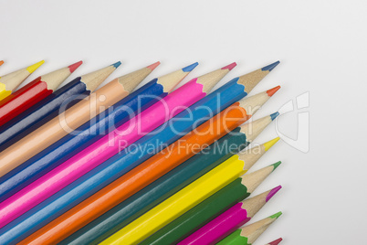 Crayons as background picture.