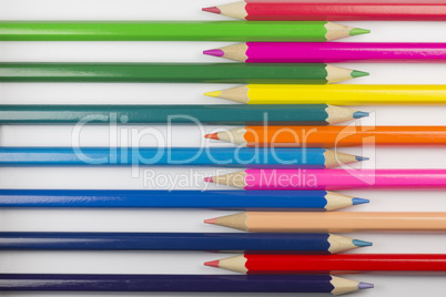 Crayons as background picture.