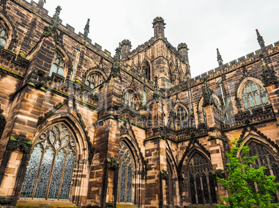 Chester Cathedral in Chester HDR