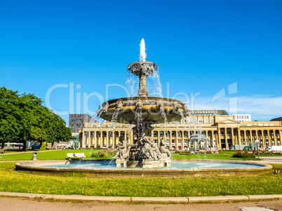 Schlossplatz (Castle square) Stuttgart HDR