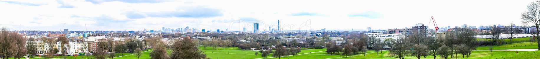 London panorama HDR