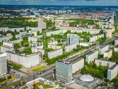 Berlin aerial view HDR