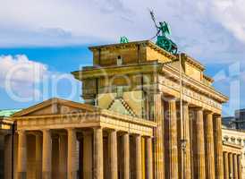 Brandenburger Tor Berlin HDR