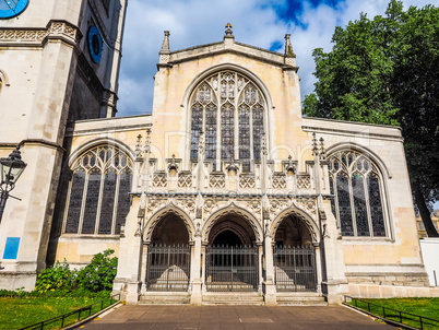 St Margaret Church in London HDR