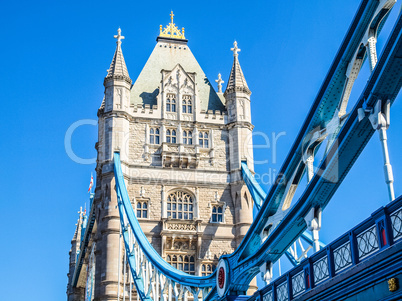 Tower Bridge London HDR