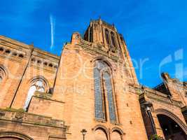 Liverpool Cathedral in Liverpool HDR