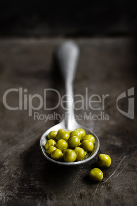 canned peas