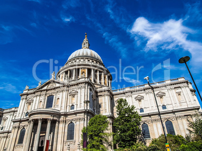 St Paul Cathedral London HDR