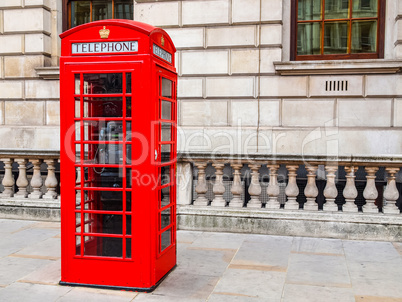 London telephone box HDR London telephone box HDR