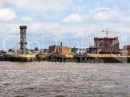 View of Birkenhead in Liverpool HDR