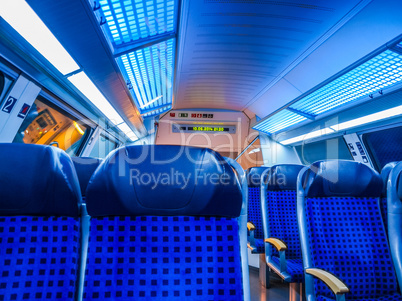 German regional train HDR