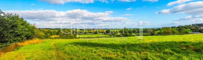 English countryside of Tanworth in Arden HDR