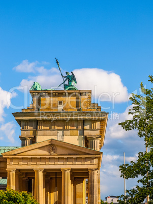 Brandenburger Tor Berlin HDR