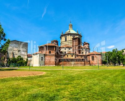 San Lorenzo church, Milan HDR