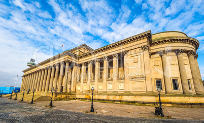 St George Hall in Liverpool HDR