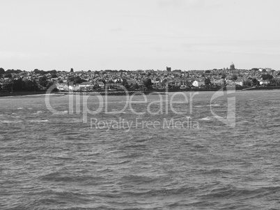 View of Birkenhead in Liverpool