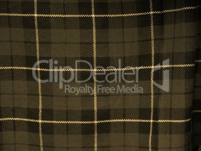 Tartan picture sepia