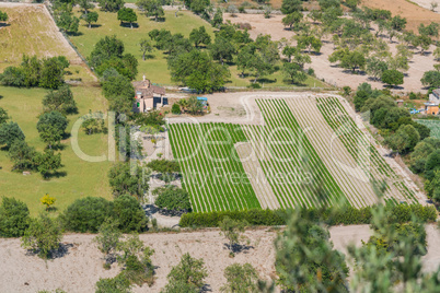 Landwirtschaftliche Flächen auf Mallorca, Spanien